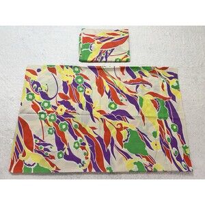 Set Of 2 VTG 60's 70's Mod Groovy Wondercale Springmaid Standard Pillowcases